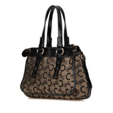 C Carriage Canvas Satchel